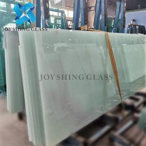  Clear Acid Etched Glass Thickness Color Size Pattern Shape Customization Manufactures