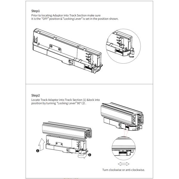 track ceiling lights 20W 2000LM 80Ra Flicker free IP44 AC220V Citizen Chip Power gear driver for commercial lighting