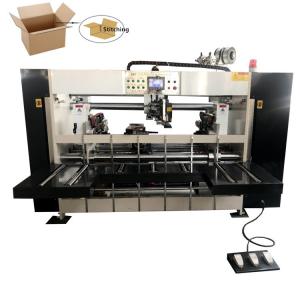  Carton Box Stapler 2000mm Semi Auto Stitching Machine Manufactures