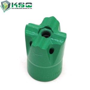  H25 Threaded Small Hole Drilling Cross Bits Metal For Minning Quarring Manufactures