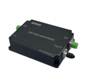 SOA Pulse Modulation Module with Narrow Pulse Width High Pulse Extinction Ratio and Fast Rise Time for Optical Fiber Sensing