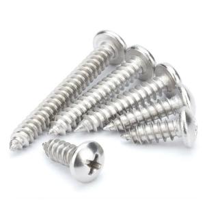 China Stainless Steel Cross Pan Head Tapping Screw Metal Screw Self Tapping Screw Metal Fastener on sale