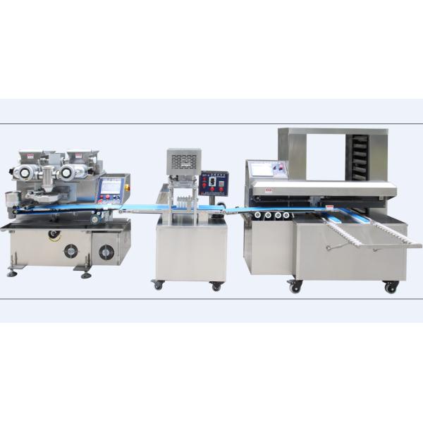 Encrusting Bread Making Machine , Industrial  Bread Making Equipment Computer Control