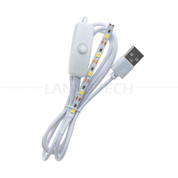High Quality USB Controller Dimmer Power on off Switch Cable with LED Light Strip Lamp