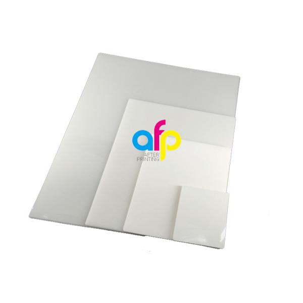 60~350 Micron Glossy Pet Polyester Pouch Laminating Film For Document Photo Menu Lamination