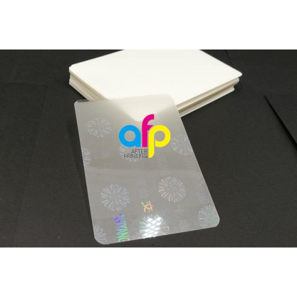 Customized Hologram Logo Brand Pet Holographic Pouch Laminating Film
