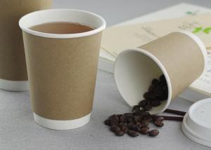  Microwave And Freezer Safe Bulk Promotional Paper Coffee Cups Custom Logo Printed Manufactures