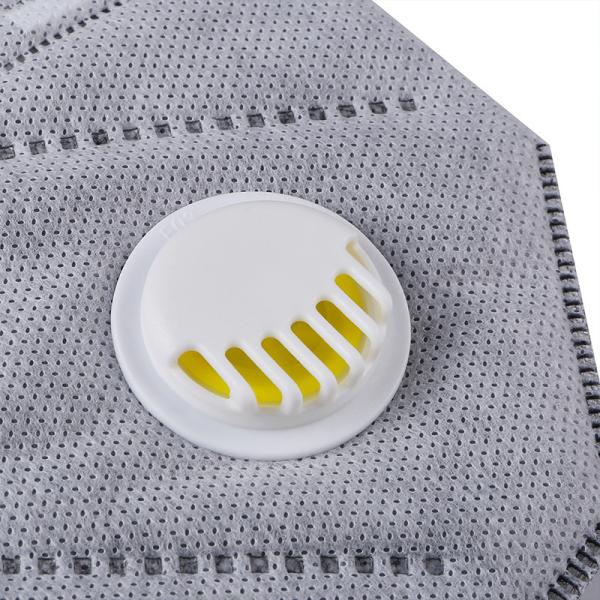 4 layers FFP Ratings Dust Masks , Disposable Earloop Face Mask Grey Color