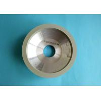 Small Cup Shaped Resin Bonded Diamond Grinding Wheels Fine Machined Surface for sale