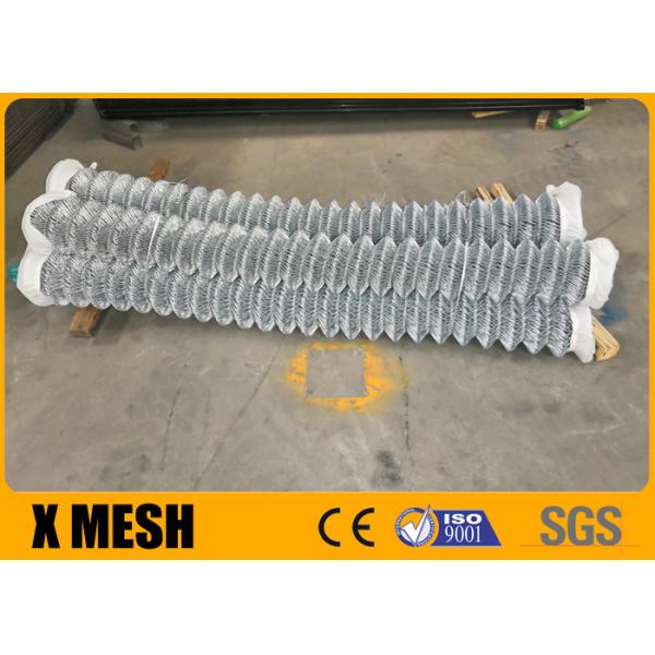 Stainless Steel KxK Selvage Chain Link Mesh Fencing For Industrial
