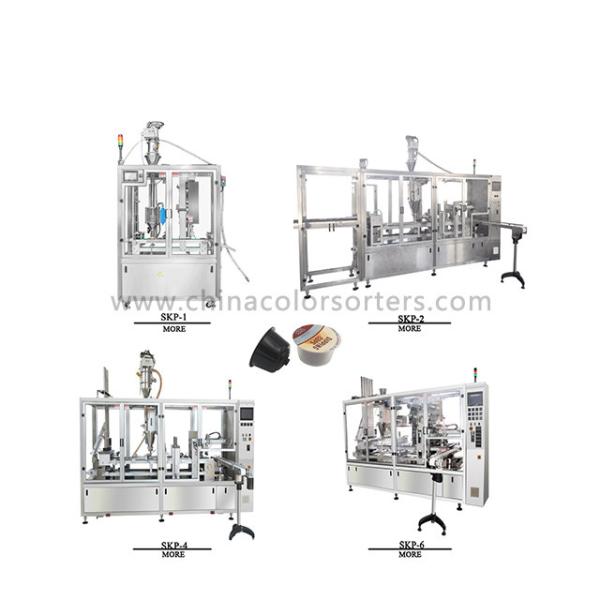 0.8Mpa 1000L/Min Lavazza Coffee Capsule Sealing Machine