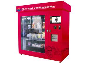  Automatic Mini Mart Vending Machine , 19 Inch Touch Screen Adjustable Mini Mart Coin Vending Machine Manufactures