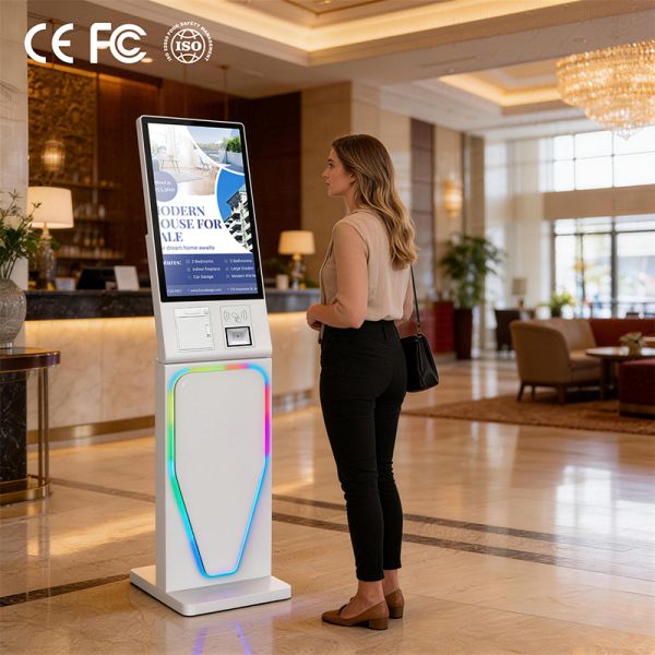 22inch Touchscreen Self-Ordering Payment Kiosk with SDK Function Multi-OS Support for Malls & Restaurants