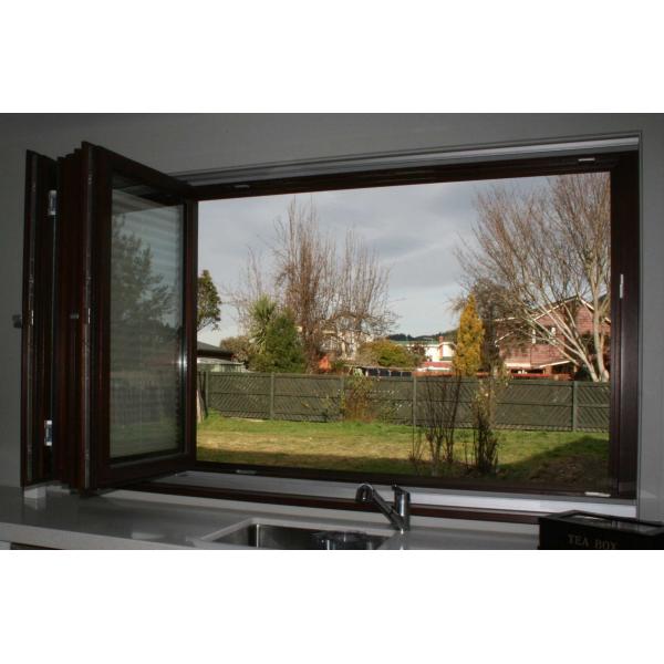 Black Soundproof Aluminium Doors And Windows For Houses / Office