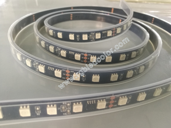 DC24V Digital RGB LED Strip Light WS2811 72led Per Meter