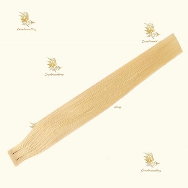 18 Months Life Dyeable Blonde Color Tape in Hair Extensions Directly Supplied