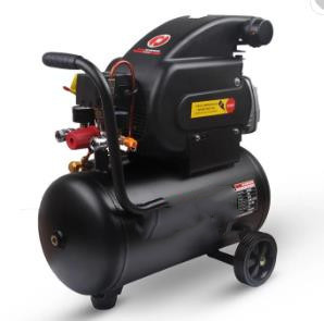 25kg Direct Drive Air Compressor 50l Belt Drive Black For Home Decoration