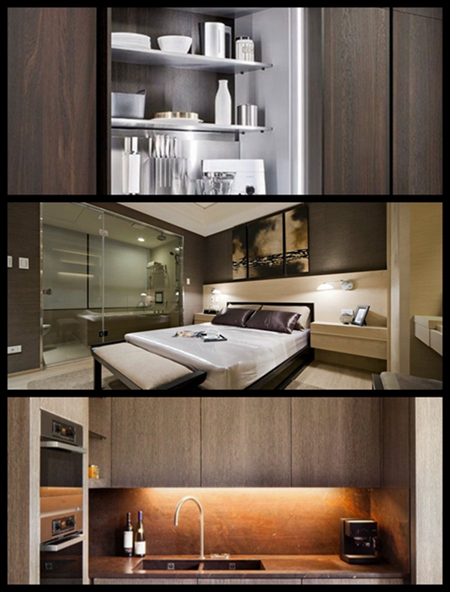 Fancy Wenge Rough Veneer Plywood Environmental Protection Advantage
