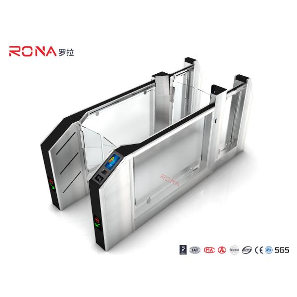Building Access Control Turnstile AB Door Automatic Turnstile Gate With Polishing Surface