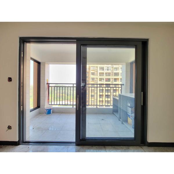 Large Screen Aluminium Sliding Doors Weatherproof 5 Years Warranty