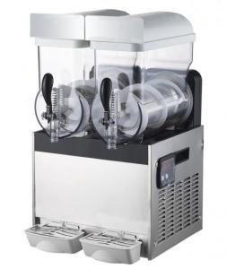 China Commercial Stainless Steel Double Heads 15Lx2 Slush Machine on sale