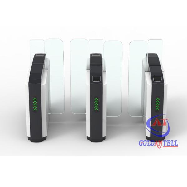Pedestrian 600mm Lane RS485 0.6s Sliding Gate Turnstile