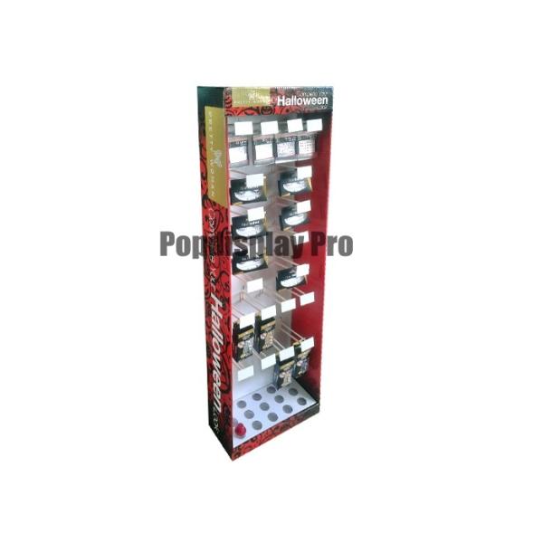 48 Recyclable Cardboard Hook Display with 20 Peg Hooks Easy Assembly