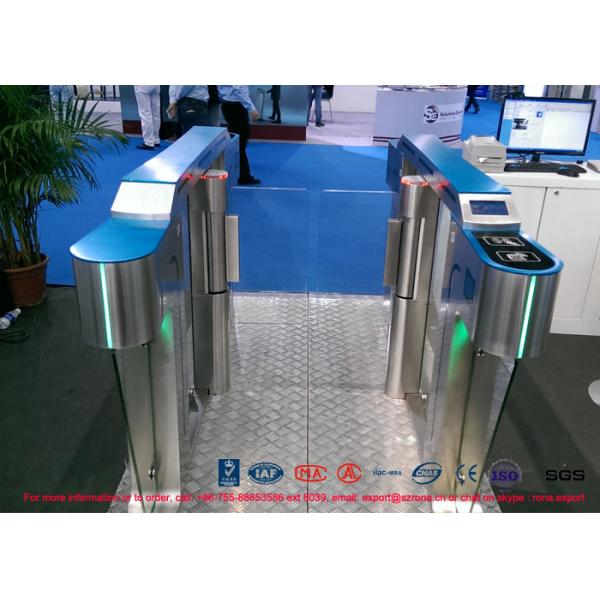 Industrial Swinging Speedgate Turnstile Access Control For Public Areas
