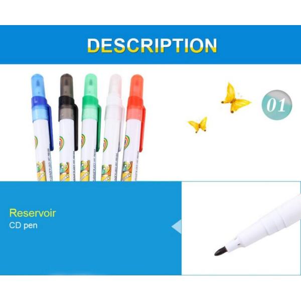 Permanent high quality CD marker pen for promotion, Simple design top quality CD permanent marker pen for promotion