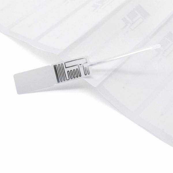 PET UHF RFID Tag Sticker Disposable , Long Range UHF RFID Jewellery Tags