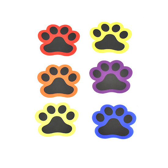 Nylon Colorful Carpet Spot Markers 180mm Self Adhesive For Educational Game
