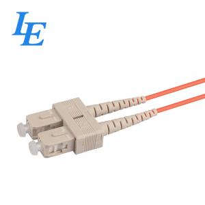  SC / UPC Optical Patch Cord Simplex / Duplex Cable Type With Ceramic Ferrule Manufactures