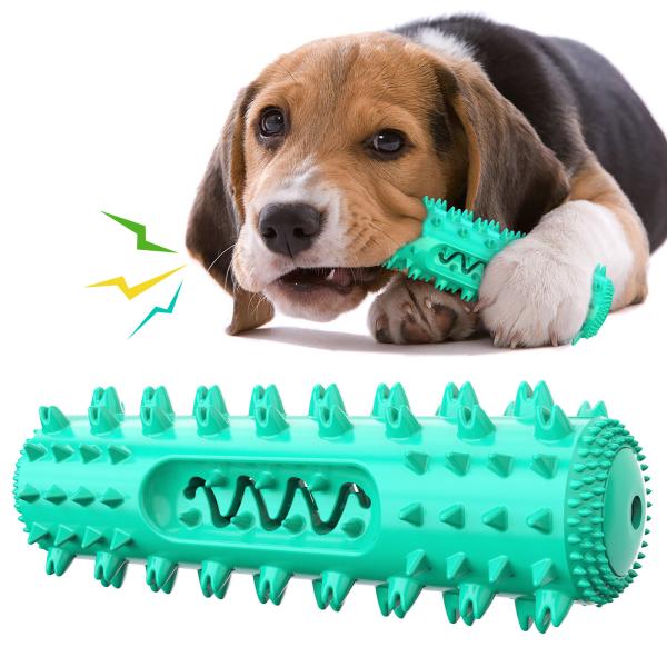 Premium Sound-Making Dog Chew Toy with Teeth Cleaning Sawtooth Design – TPR Pet Dental Care Stick, 200g, Wholesale Pet Supplies