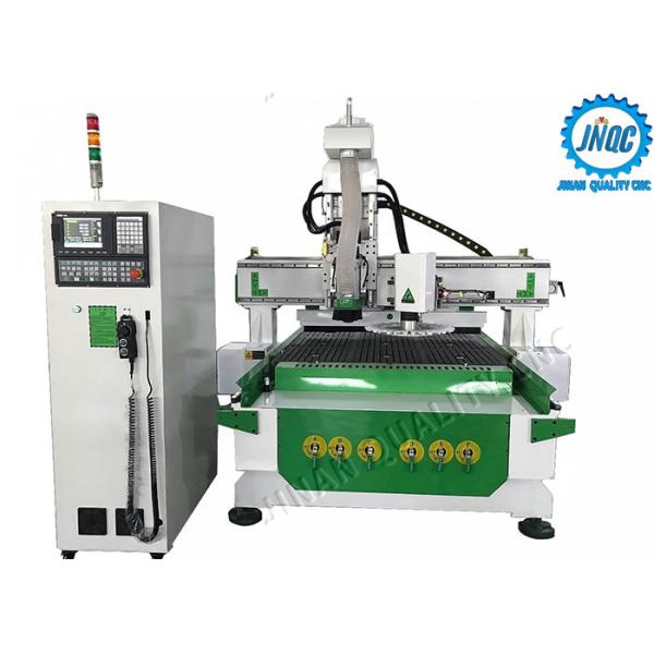 Carousel / Disk ATC Wood CNC Machining Center For Woodworking Cnc Router Machine ATC