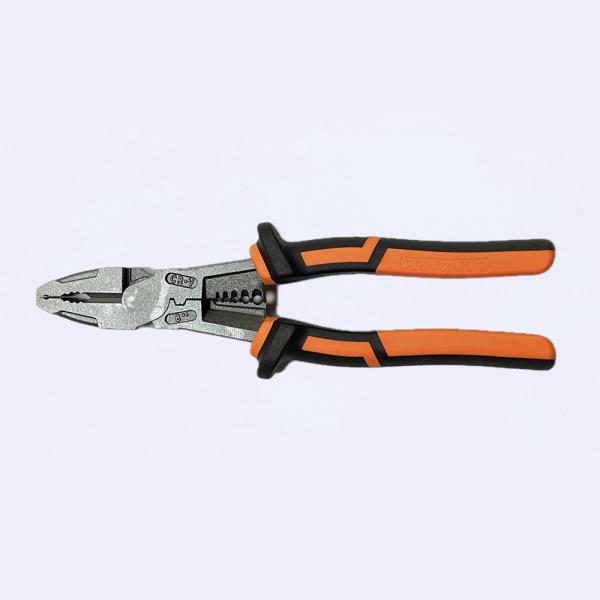 8 Telflon Finished Combination Pliers  High Leverage Wire Cable Crimping Tool