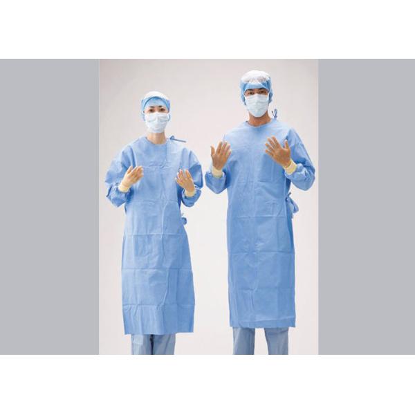Colorful Disposable Protective Gowns , Amd Ritmed Isolation Gown CE Approved