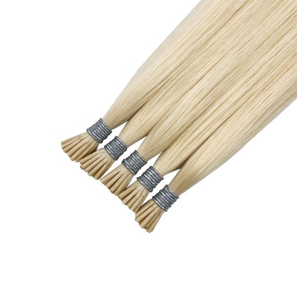 Straight Style Double Drawn I Tip Human Remy Hair Extensions with Keratin Pre Bonded