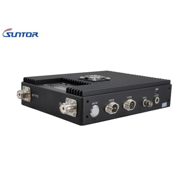 AES 256 QPSK High Definition Multimedia Interface / AV COFDM Transmitter  Backpack Surveillance Security Equipment