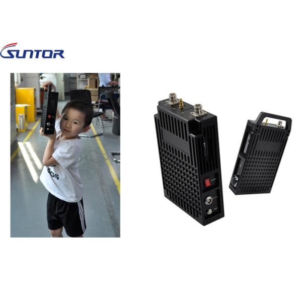 2 Watts Bandwidth Wireless Mesh Network Products Video Surveillance COFDM Audio Data