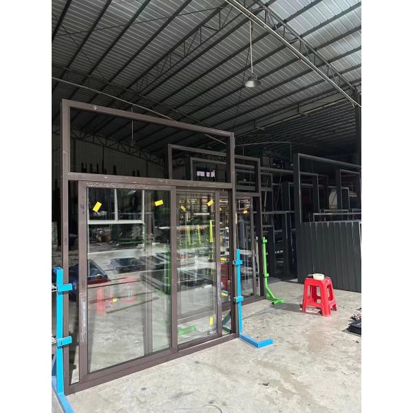 Powder Coated Aluminium Sliding Windows Customized Screen Netting Optional 10 Year Warranty