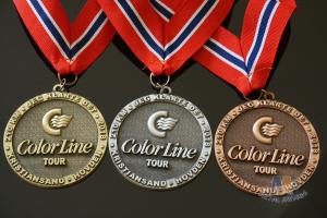  Noway Country Large Award Medals Recessed With Texture Antique Gold Silver Copper Plating Manufactures