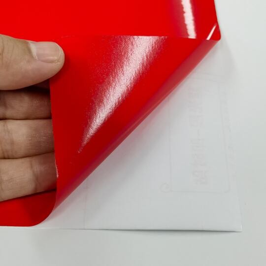 PVC self-adhesive film roll, waterproof wall sticker for car body and car decoration