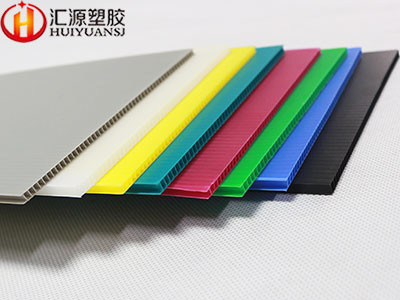 Packaging Industry ESD PP Hollow Corrugated Sheet