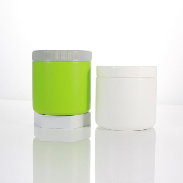 500ml PE White Hair Mask Bottle Conditioner With Screw Cap