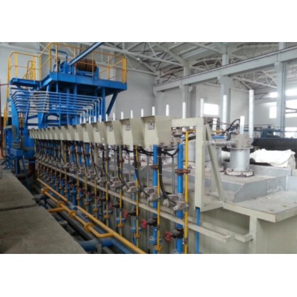 High Carbon Steel Hot Dip Galvanizing Line , Automatic Hot Dip Galvanizing Machine