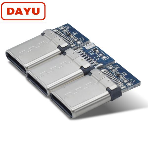 Stamping USB Type C Male Connector 2.0 Jack Wilding Cable For USB Cable