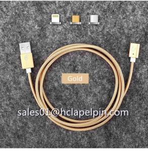  Magnetic Charging Cable For iphone6 and Samsung mobile phone micro usb cable Manufactures