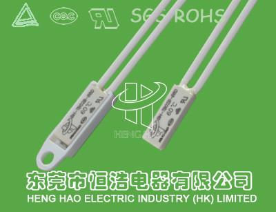Reliable Thermal Overload Protector Switch , BH-TB02K-B8D Mini Thermal Protector