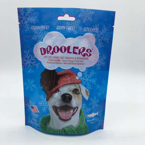 stand up food packaging pouch custom printed plastic zip bag , food organizer bag