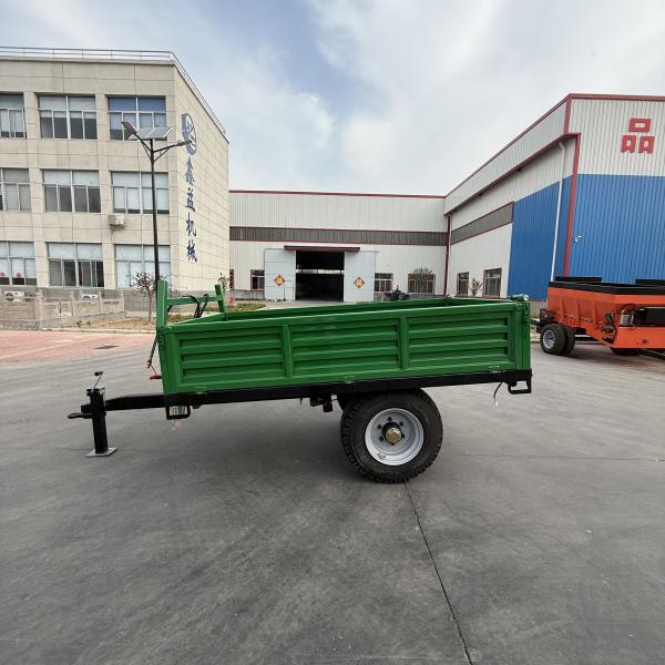 Customizable Farm Trailer Tractor Tow Behind Hydraulic Tipping